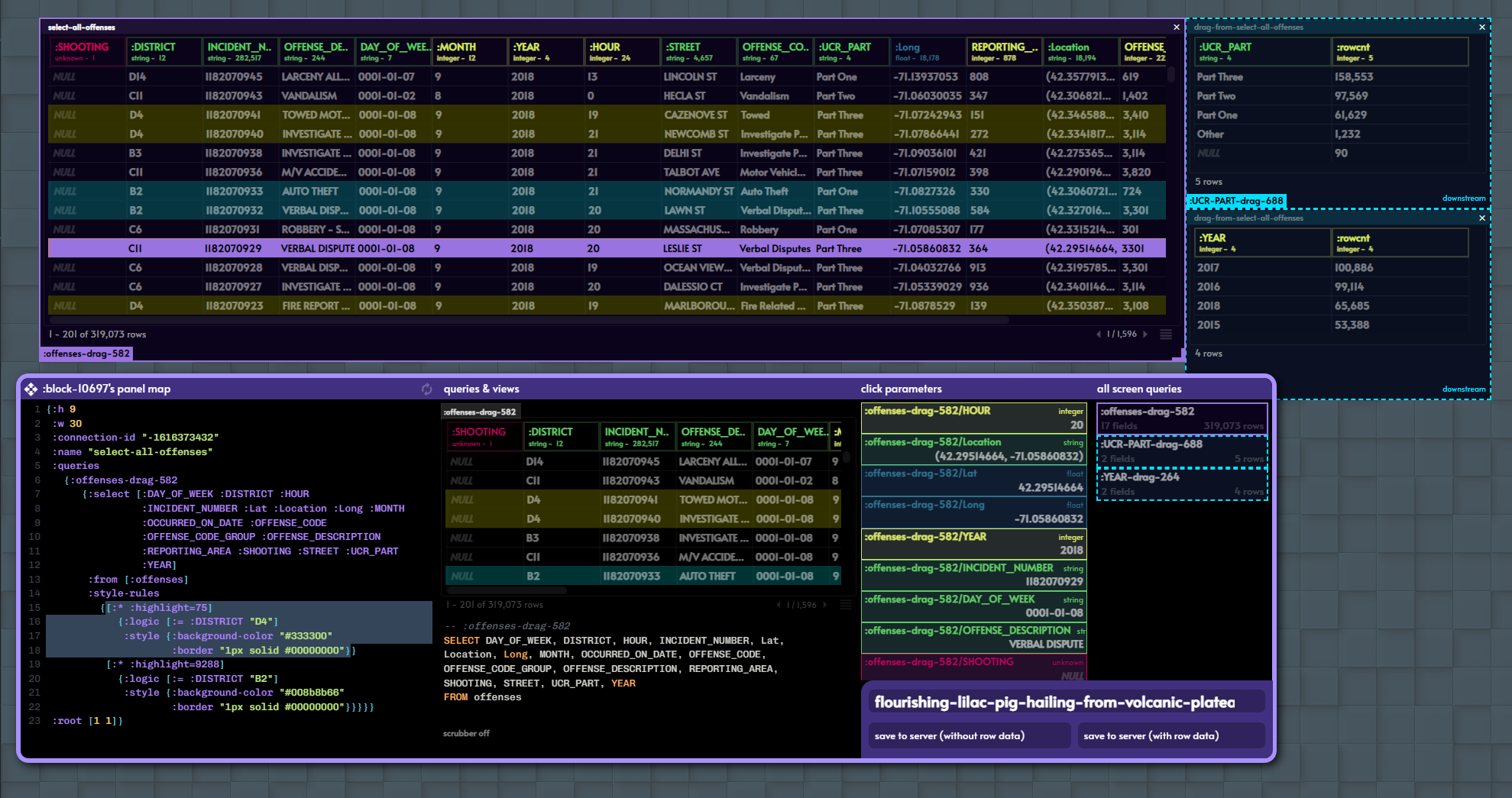 Teaser - Conditional Formatting (via SQL chunk logic)