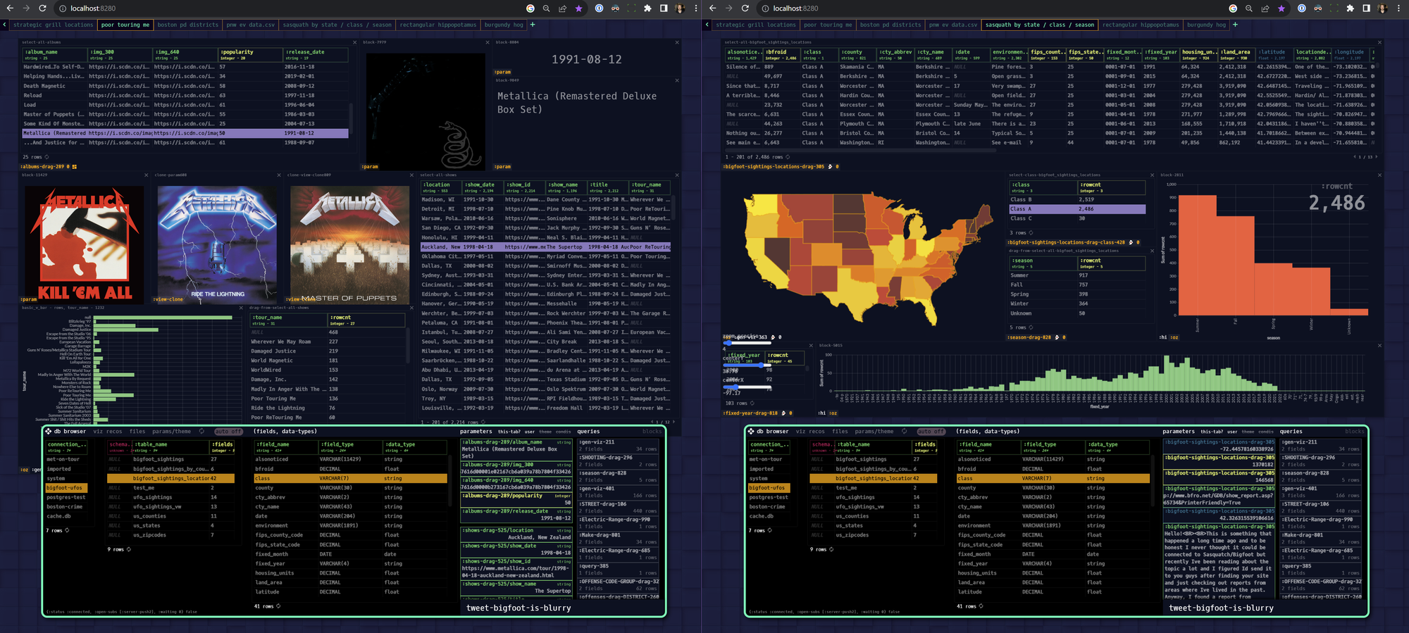 Still Cooking - New viz reco flow & "easy" field swap for recos